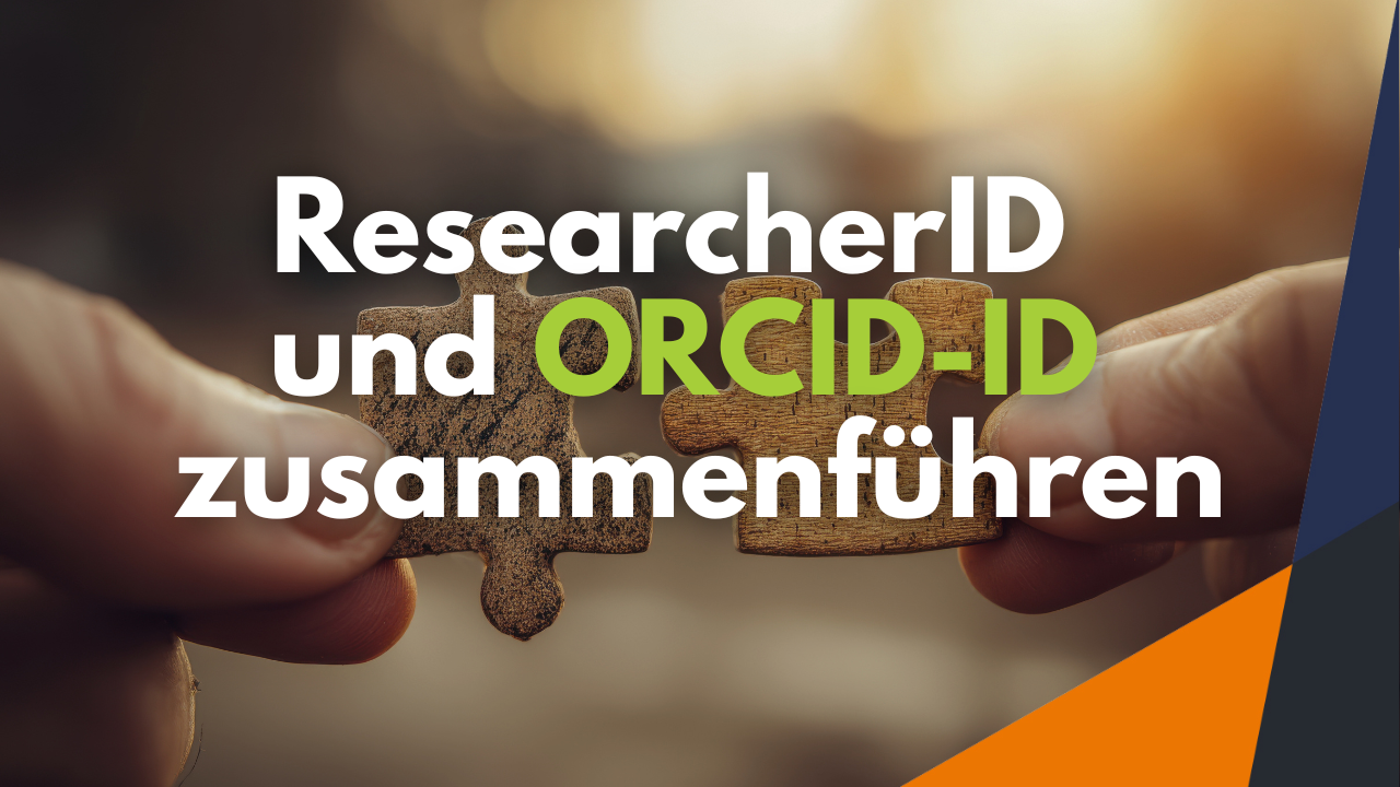 YouTube-Tutorial: Wissenschaftliche IDs in ORCID sichtbar machen und synchronisieren