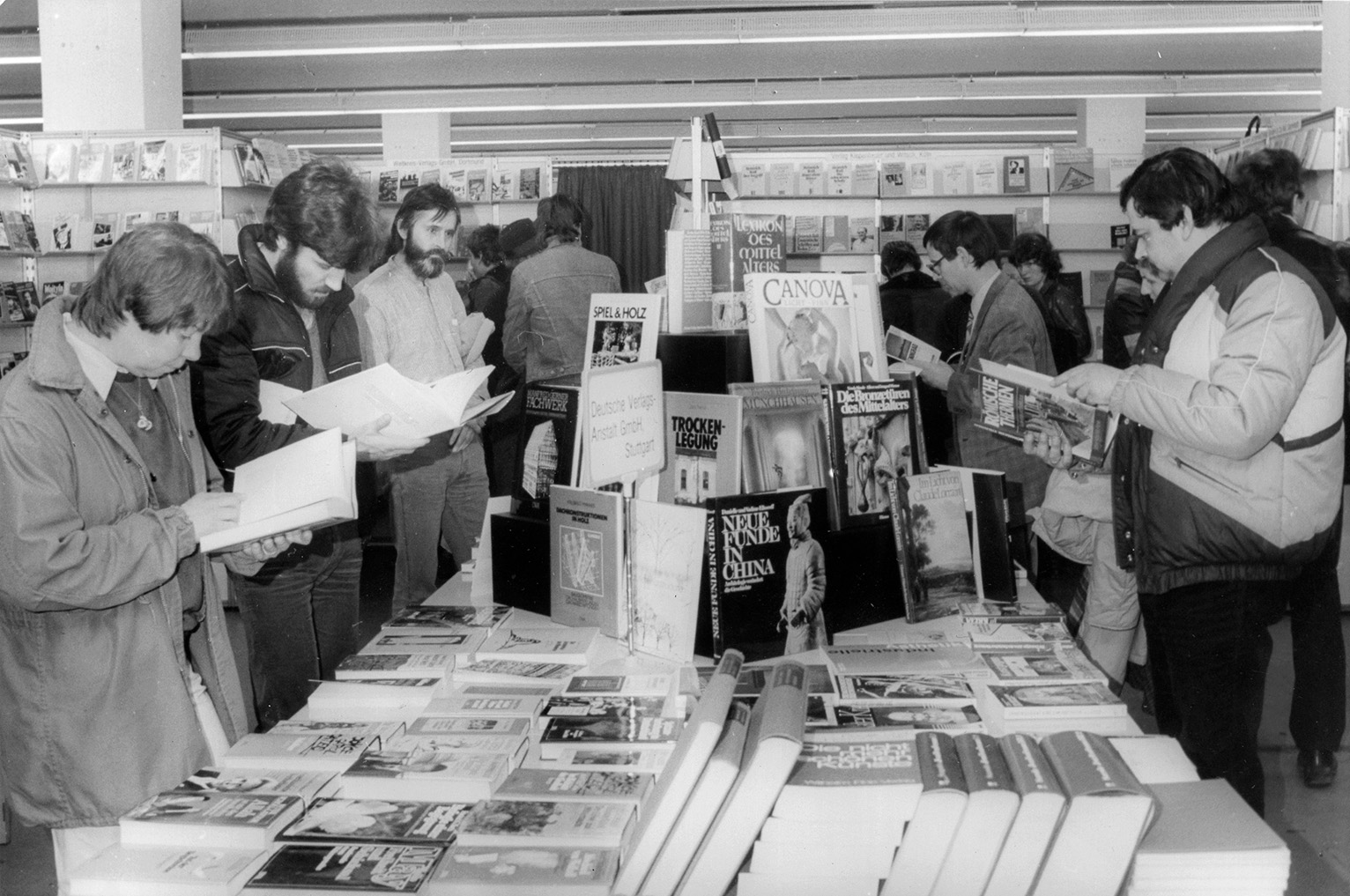 Leipziger Buchmesse 1984, Foto: Siegfried Müller