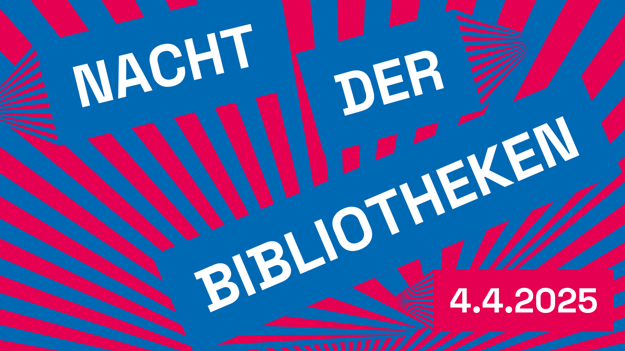 Nacht der Bibliotheken 4.4.2025