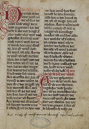 Cod. Donaueschingen 785, 1r