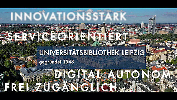 Porträt der Universitätsbibliothek Leipzig auf YouTube