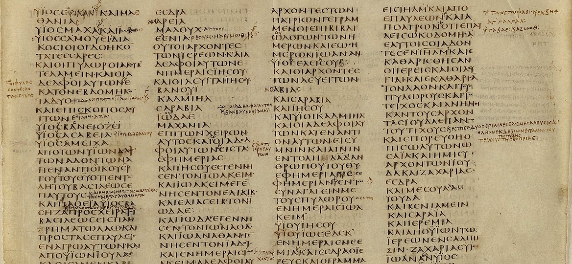 Berühmte Erwerbung des 19. Jh.s: Der Codex Sinaiticus aus dem 4. Jahrhundert